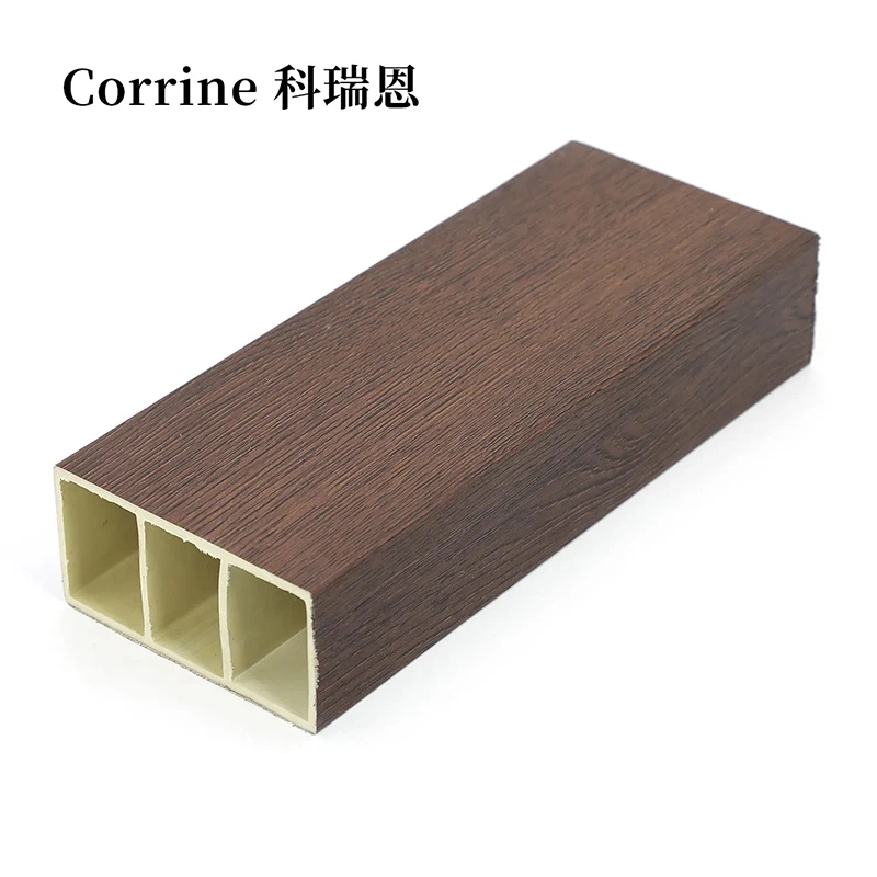 WPC Square Timber Tube for Indoor Decor Wood suppliers