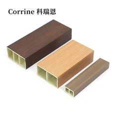 سنگ مرمر کی سطح مربع ٹیوب شریک تباہی 40*25 انڈور لکڑی